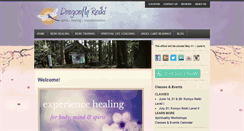 Desktop Screenshot of dragonflyreiki.net
